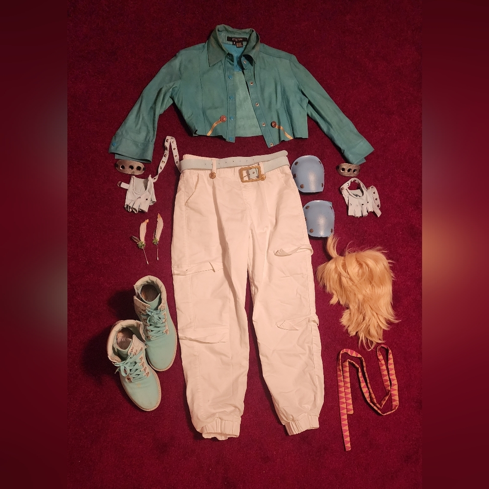 Ceasar JJBA JoJo's Custom Costume Cosplay - Arda Wig, Dolce Vita , Real Leather - Picture 1 of 16